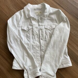 Kate Spade Classic White Jean Jacket